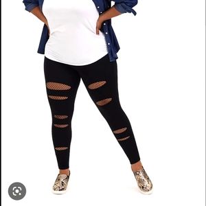 Torrid Split Leggings Like New Size 2
